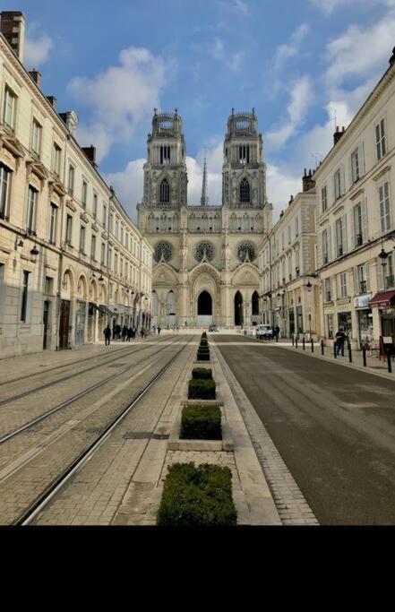 Apartamento Joli F2 Gare Orleans Avec Parking Prive Et Balcon Exterior foto